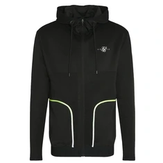 Siksilk legacy fade zip through hoodie