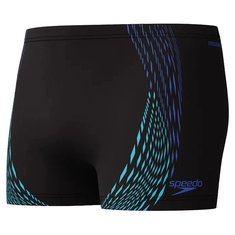 Speedo ECO DUO LOGO PRINT AQSH BLA/BLU
