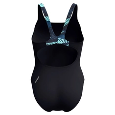 Speedo ECO+ H-BOOM SPLICE MUSCLEB BLA/GRN
