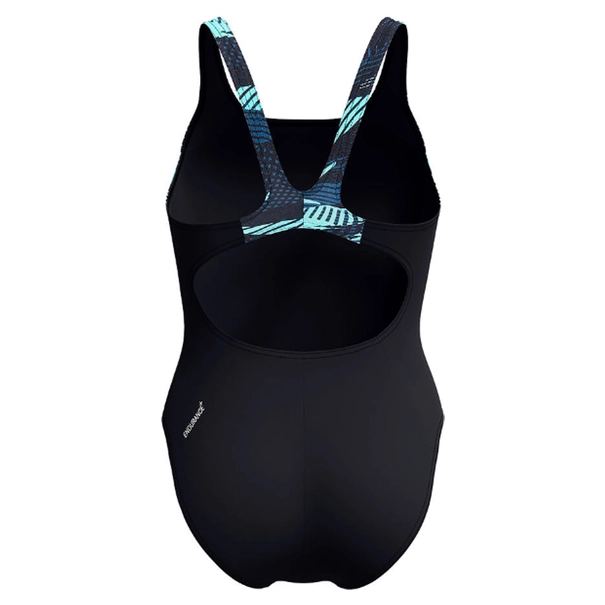 Speedo ECO+ H-BOOM SPLICE MUSCLEB BLA/GRN