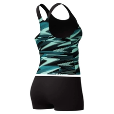 Speedo ECO+ HYPERBOOM TANKINI BLA/BLU