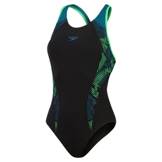 Speedo Eco+M Placement Laneback Badpak