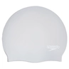 Speedo LONG HAIR CAP SIL/WHI P12