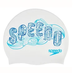 Speedo Slogan Cap Siliconen Badmuts