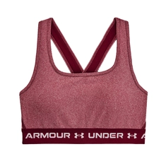 Under Armour Mid Crossback Heather Sport BH