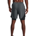 Under Armour UA LAUNCH 7 2-IN-1 SHORT-GRY